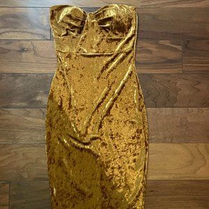 Windsor Crushed Velvet Midi Dress